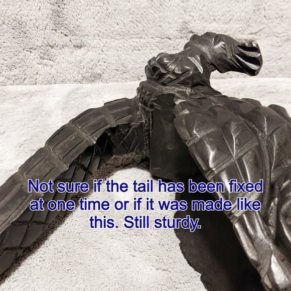 Crocodile Wine Bottle Holder Wooden Display Bar Home African Jungle Safari Decor - Picture 7 of 12